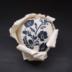 Jarrón pasta de papel