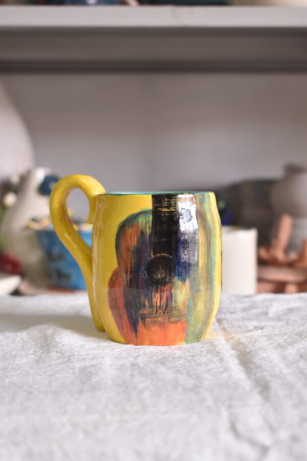 Mug cerámico en torno