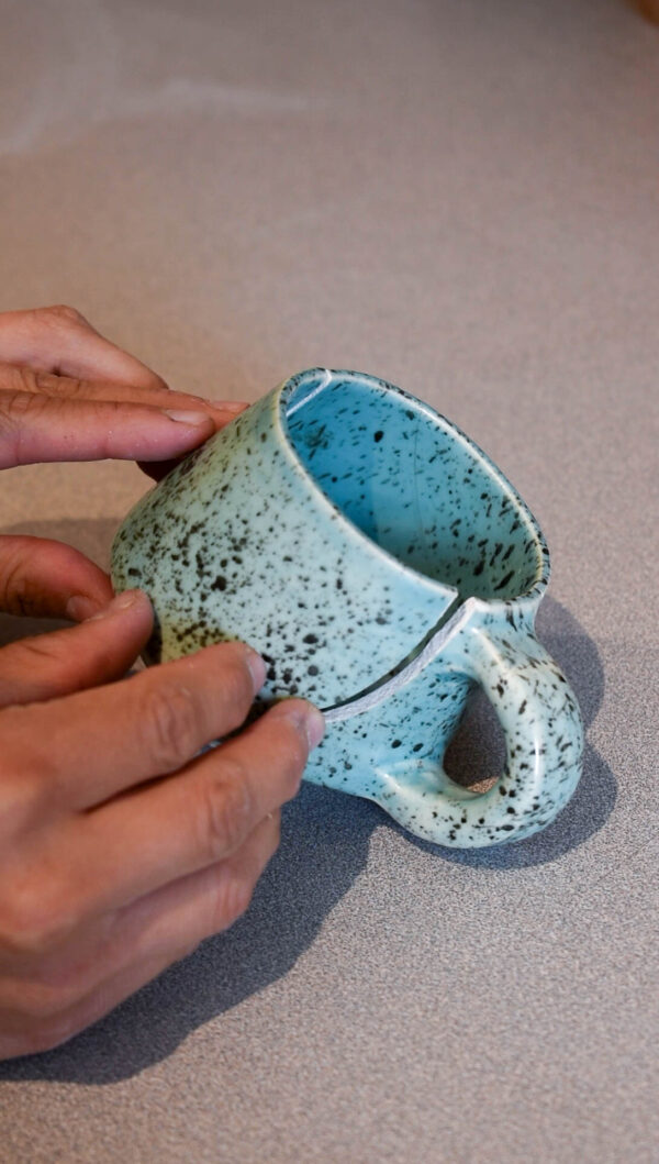 Kintsugi pieza